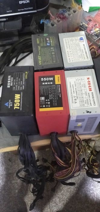 Блоки питания бу, рабочие от 300 до 750 вт