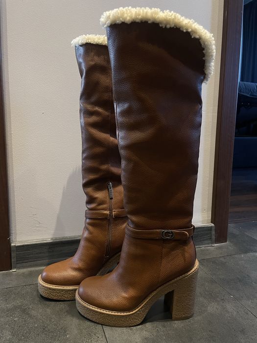 Ботуши Guess от еко кожа