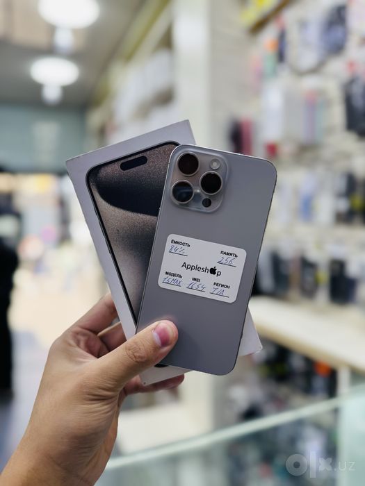 Iphone 15 Pro Max bosh tolov va bosh tolovsz