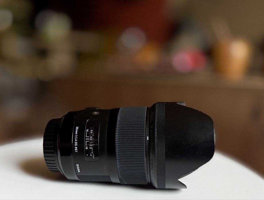 Обективи Canon 16-35 f2.8 L ii Canon 70-200 F4 Sigma 35mm f/1.4 DG HSM ART - Canon EF Fit