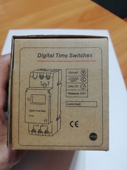 Недельный таймер THC 15A
