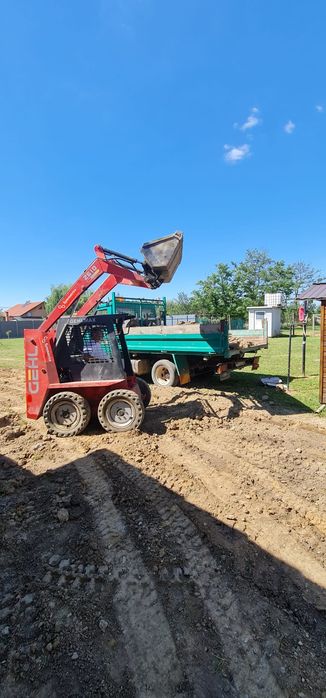 Sapaturi cu miniexcavator, fundatii, șanțuri apă, gaz, garduri, fose