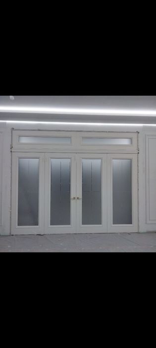 Установка дверей.