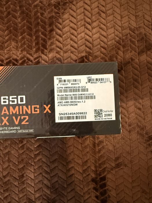 Placa de baza Gigabyte GAMING X AX V2