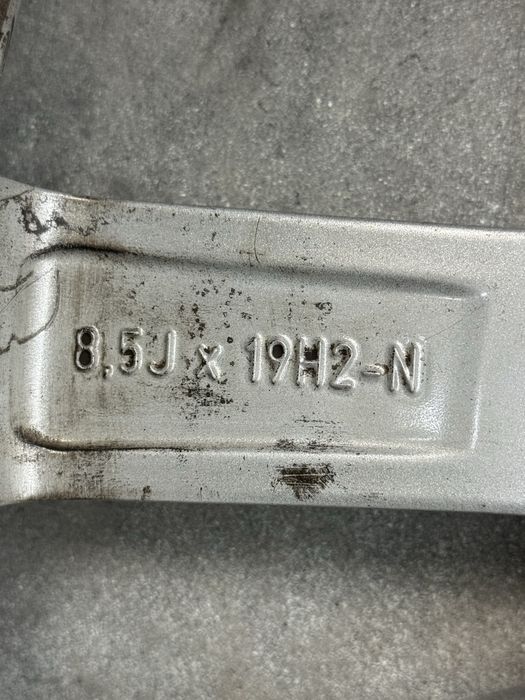 Оригинални Mercedes W223/V223 19’’, 8.5J, OEM A2234013100, комплект 4 бр. с гуми Goodyear, DOT 2821.