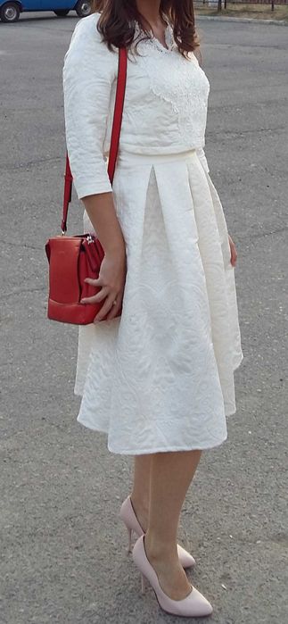 Красивое пышное платье