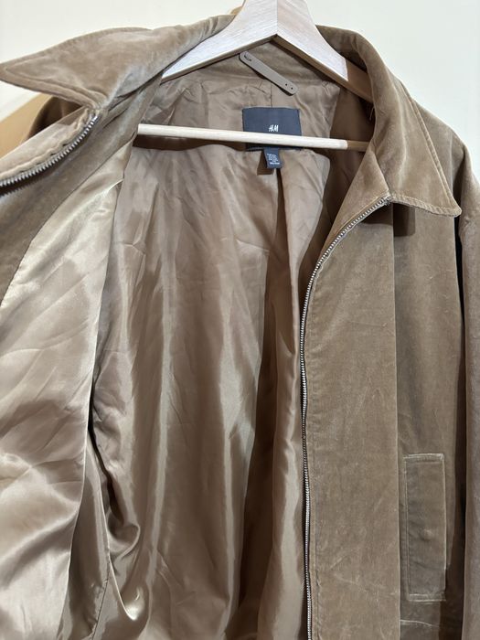 Geaca boxy maro deschis H&M barbati XXL
