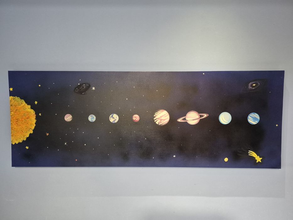 Tablou camera copil univers