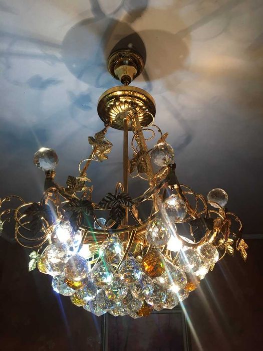 люстра хрустальная