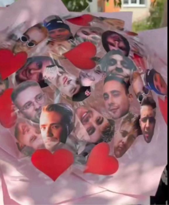 Букет из бабочек