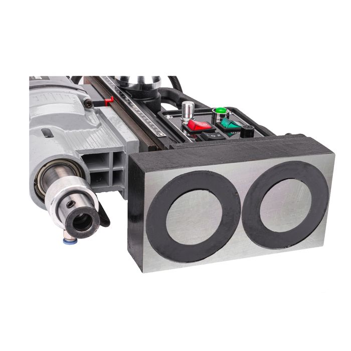 Masina de gaurit fixa, cu talpa magnetica, 14000N, 2100 W, mandrina