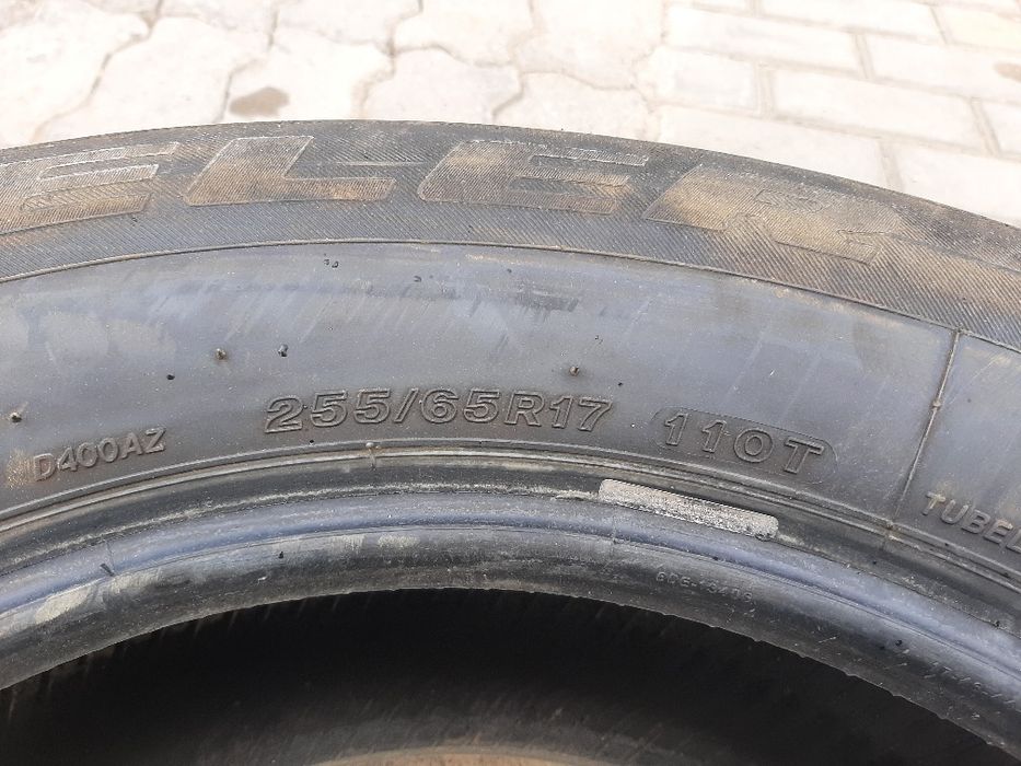 Шины летние 255/65/17