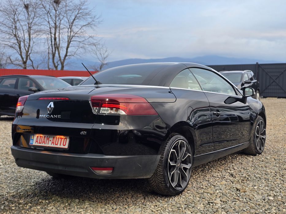 Renault Megane 1.6dci 2013 cabrio Xenon Navi Piele RATE SI GARANTIE