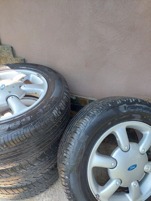 Jante + cauciucuri (vara) Ford 15 inch
