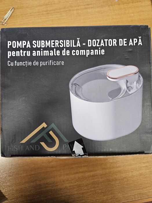 Vand dispenser apa pentru pisici (fântână)