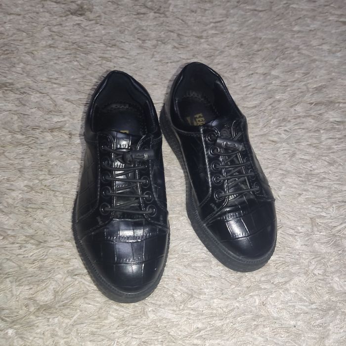 Лоферы кожаные для мальчика на резинке