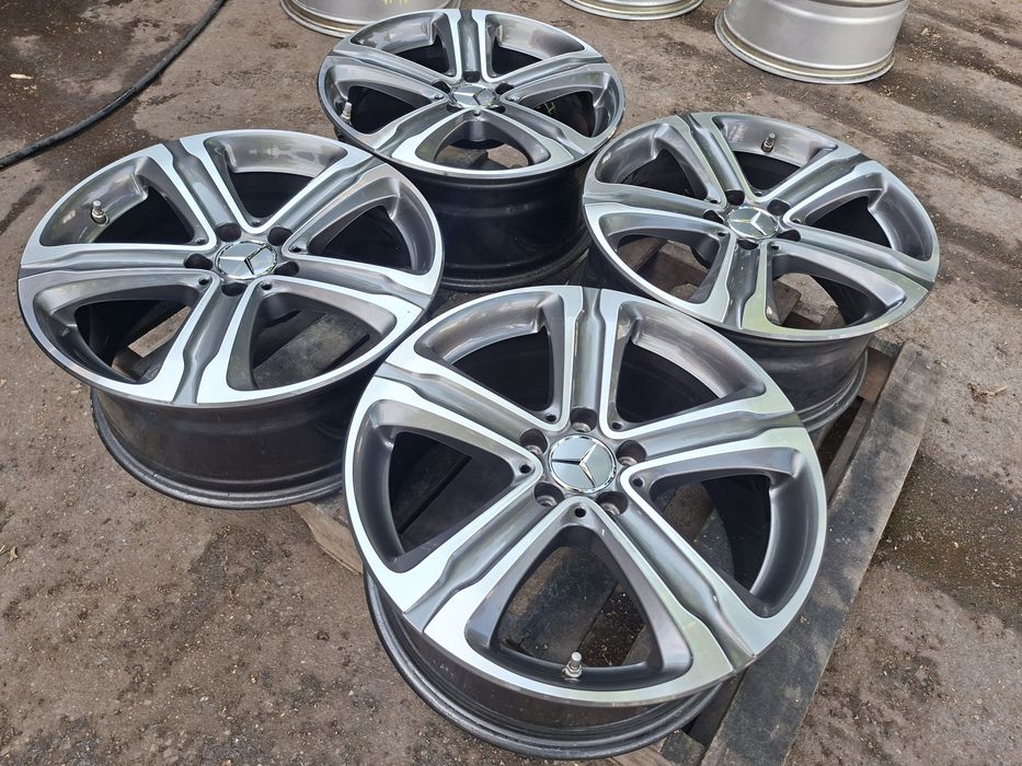 Като нови 18" 5Х112мм Мерцедес Оригинални Алуминиеви джанти, 5x112mm Mercedes-Benz
