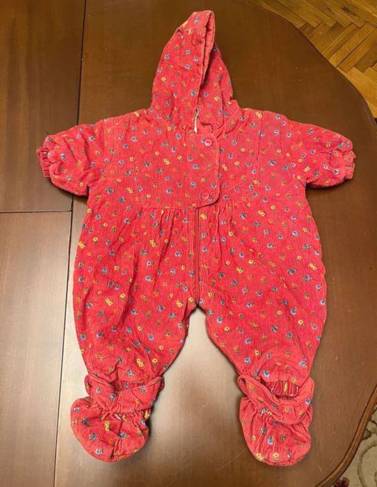 Combinezon de fete de primavara 62 cm