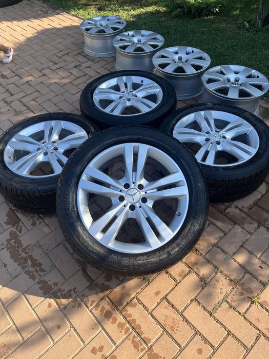 Jante 5x112 R19 Mercedes ML/Glk/GLA/GLB/GLC/GLE/GLS ,255/50/19 Michelin / Senzori presiune roti
