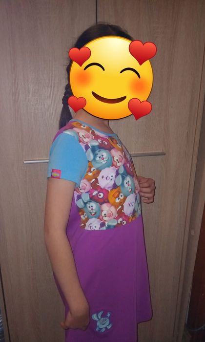 Фирменное  платье Смешарики для девочки
