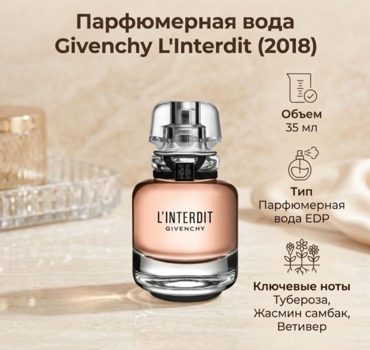 Продам парфюмированную воду