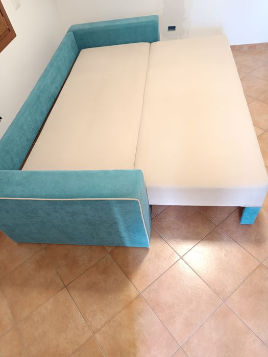 Canapea extensibilă cu ladă depozitare