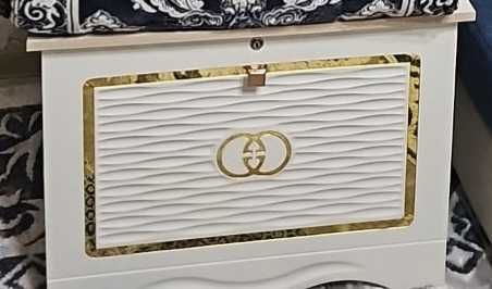 Срочно продам 2 сундука для курпачи, цвет слоновая кость