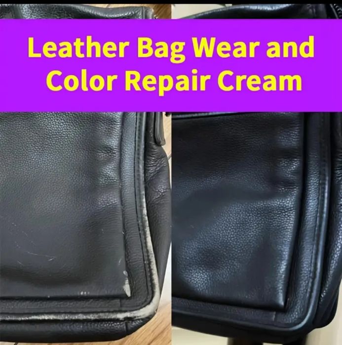 Kit reparație piele , vopsea piele neagra , alba 30ml