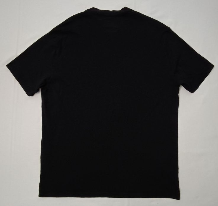 Armani Exchange Shirt оригинална тениска L Армани памучна черна фланелка