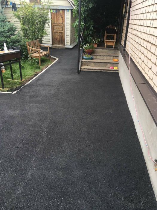 Асфальтирование укладка 1500