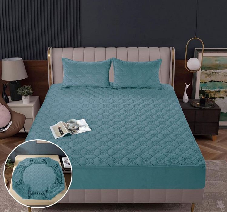 Husa pat Topper groasa 3 piese