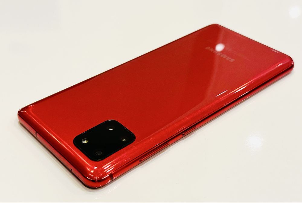 Samsung Galaxy Note 10 Lite 128 GB Red! Перфектен!