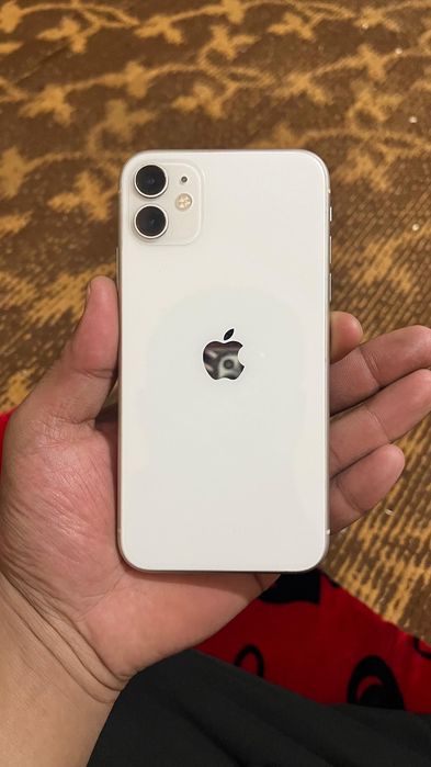айфон 11 белый цвет