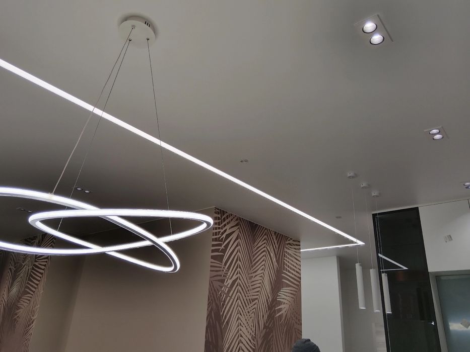 Натяжные потолки. Керилмели тобе