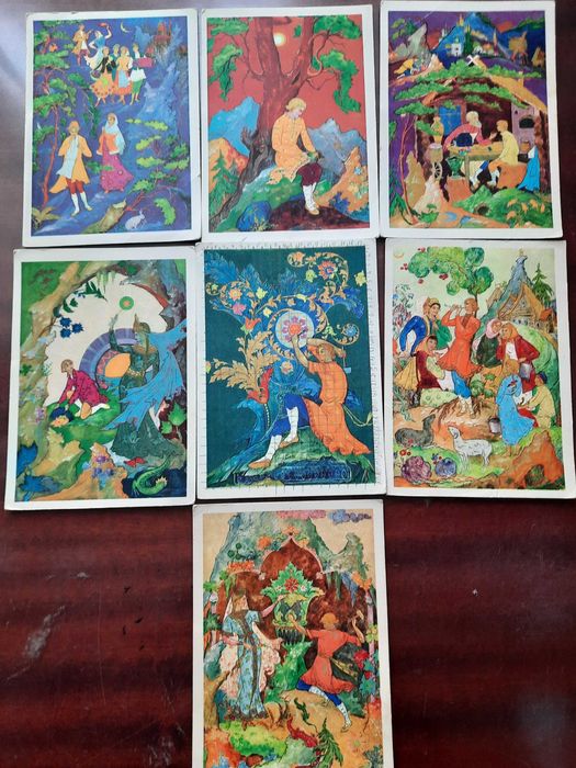 открытки советских времен