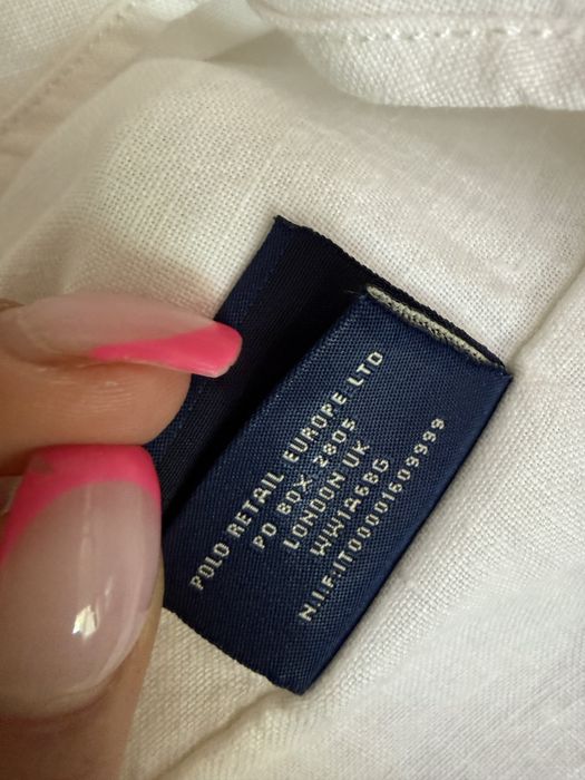 Мъжка риза Polo ralph lauren xl хл ленена лен