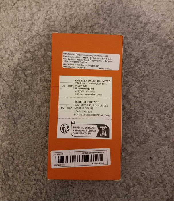 Husă Ink Black Samsung Galaxy Note 20 Ultra