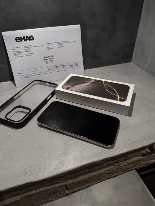 КАТО ЧИСТО НОВ Iphone 16 Pro Max 512 GB + Гаранция