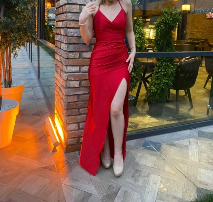 Rochie de ocazie din satin