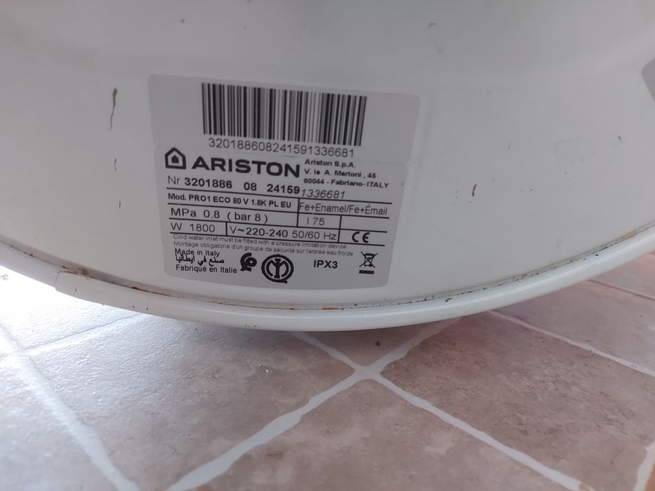 Boiler electric 80l Ariston