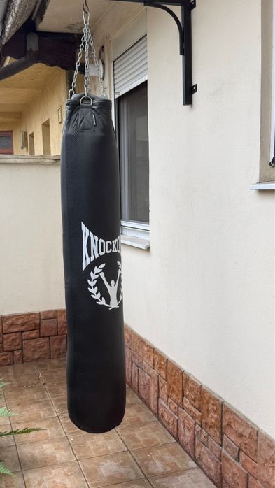 Sac box knockout piele naturala 180cm