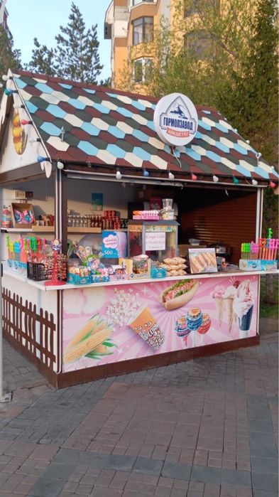 Готовый киоск под общепит