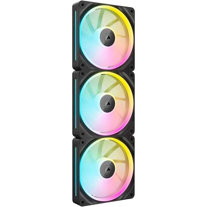 Corsair LX120 RGB BLACK, iCUE link triple pack