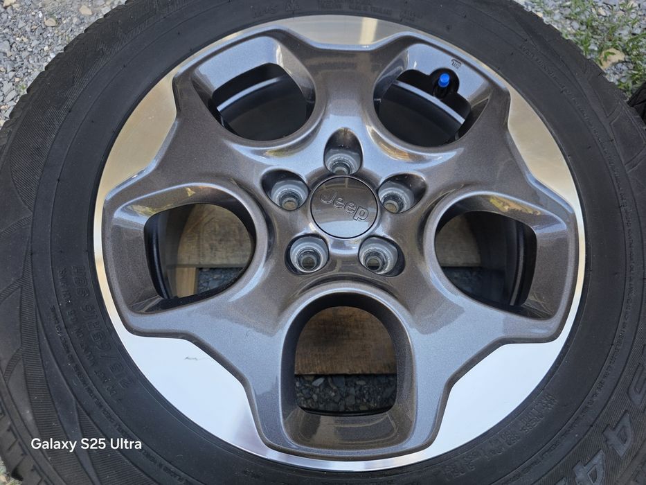 Лети джанти 16ки 5х110 Jeep + зимни гуми 215/65/16 Falken