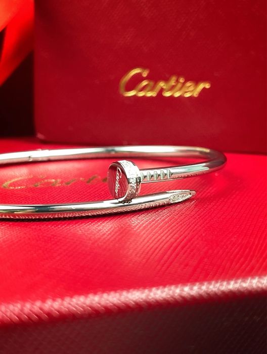 Гривна Cartier сребърна пълен сет