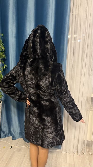 Шуба норка кусковая