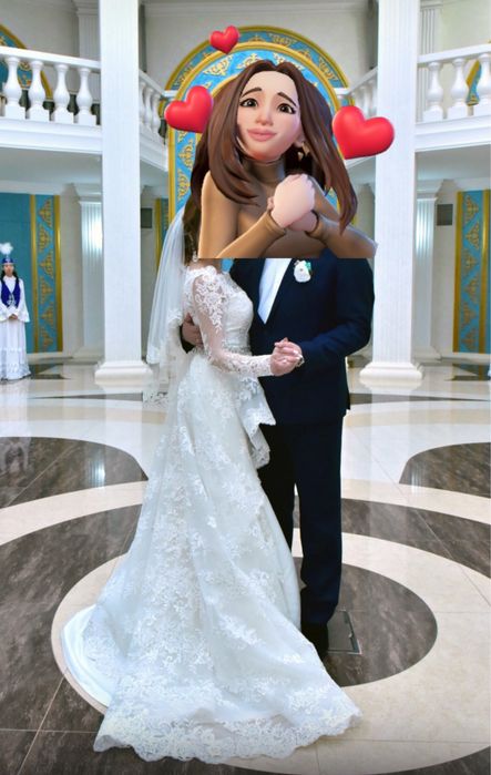 Продам обалденное свадбное платье 42 размера