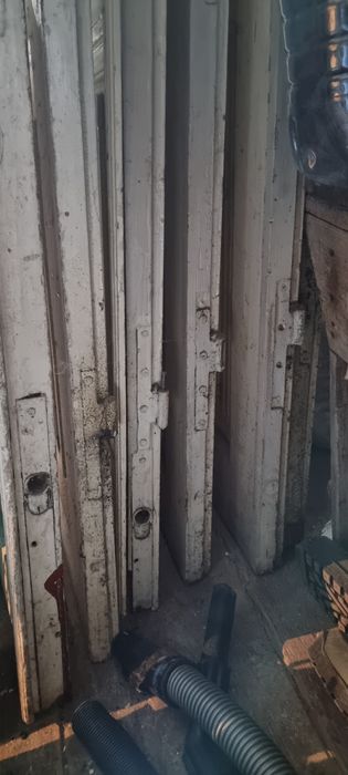 Glasvand, uși interior vechi