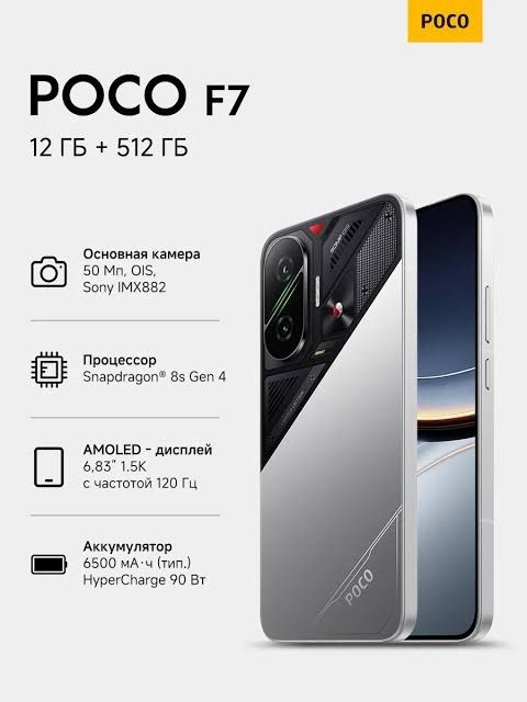 Продам POCO F7 528/12+12