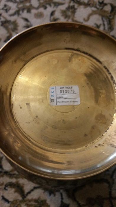 Ваза Индия ручной работы